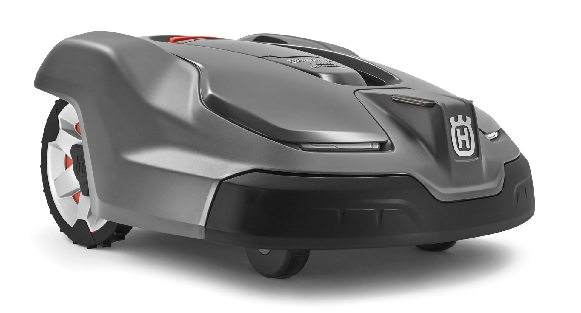 Husqvarna 410iQ Automower Robotic Mower, 0.5 Acre Mowing Capacity, Wire Free Robot Lawn Mower with Charging Station, RS1 EPOS Reference Station and Replacement Blades, 970727401