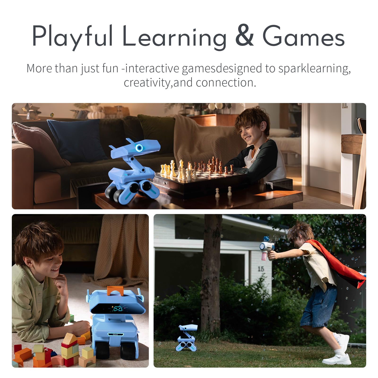 X-Origin YONBO AI Companion Robot with Emotion Detection, Smart Environment Recognition, Interruptible Conversations, ChatGPT Assistant, Family Recognition, Long-Term Memory, Rich Expressions