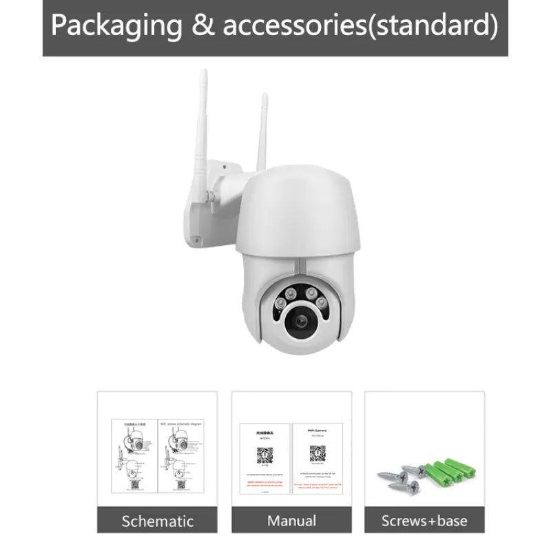 1080p Wireless Outdoor WiFi Security Camera