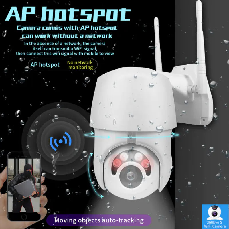 1080p Wireless Outdoor WiFi Security Camera
