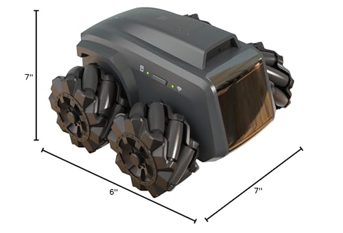 Moorebot Scout Model E - Versatile Mobile Camera Robot, Waterproof, Indoor, and Outdoor, for Monitoring, Inspection and Robot Hobbyists
