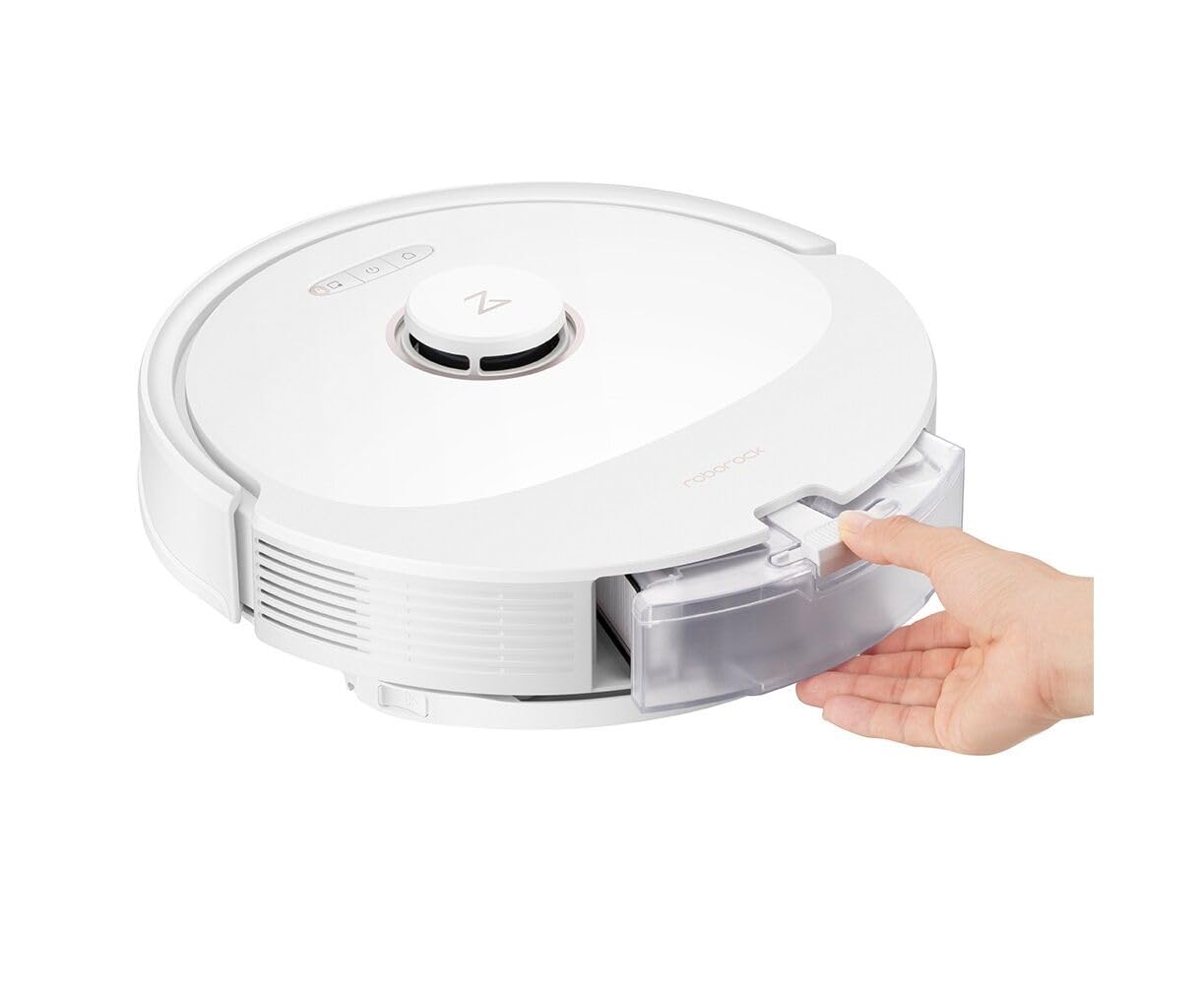 roborock Q8 Max Robot Vacuum and Mop Cleaner, DuoRoller Brush, 5500Pa Strong Suction, Lidar Navigation, Obstacle Avoidance, Multi-Level Mapping, Perfect for Pet Hair