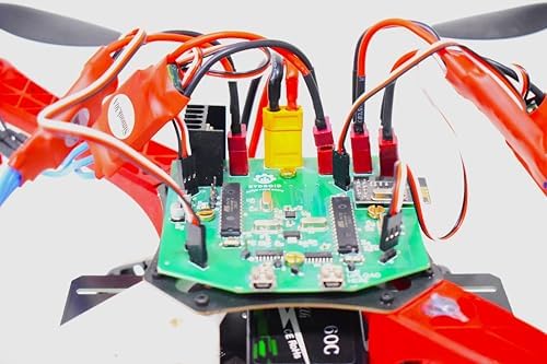 Educational DIY STEM Drone Kit, 80+ Parts, Learn Robotics, Coding & Mechanical Design| Build your drone at home with easy assembly and Interactive Block Coding