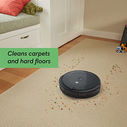 iRobot Roomba Robot Vacuum and Mop Combo (Y0140) - Vacuums & mops, Easy to use, Power-Lifting Suction, Multi-Surface Floors, Smart Navigation, Cleans in Neat Rows, Self-Charging, Bagless, Space-Saving