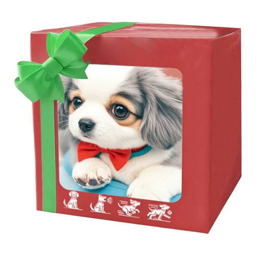 2025 New Robot Dog, Robotic Puppy Toys, Realistic Smart Cotton Plush Toy Dog for Adults That Acts Like a Real Puppies Walking Barking Tail Wagging Interactive Companion (Dog B)