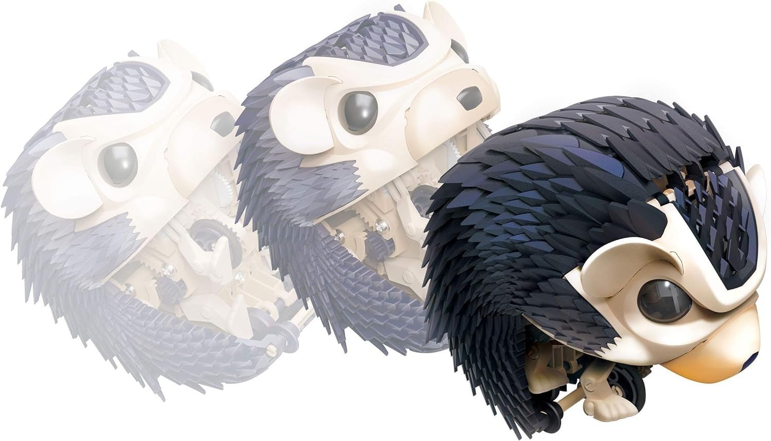 Thames & Kosmos My Robotic Pet - Tumbling Hedgehog | Build Your Own Sound Activated Tumbling, Rolling, Scurrying Pet | STEM Experiment Kit | Toy of The Year Award Finalist