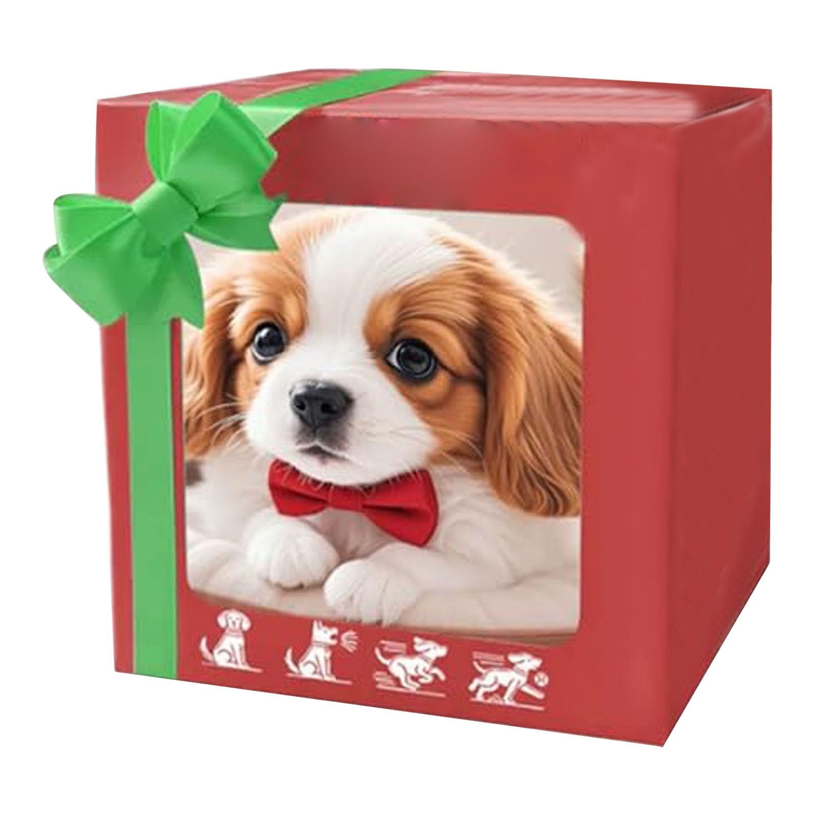 2025 New Robot Dog, Robotic Puppy Toys, Realistic Smart Cotton Plush Toy Dog for Adults That Acts Like a Real Puppies Walking Barking Tail Wagging Interactive Companion (Dog B)