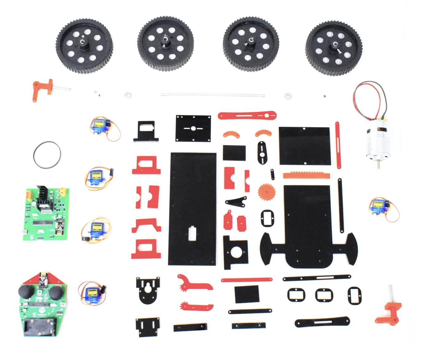 Educational DIY STEM Drone Kit, 80+ Parts, Learn Robotics, Coding & Mechanical Design| Build your drone at home with easy assembly and Interactive Block Coding