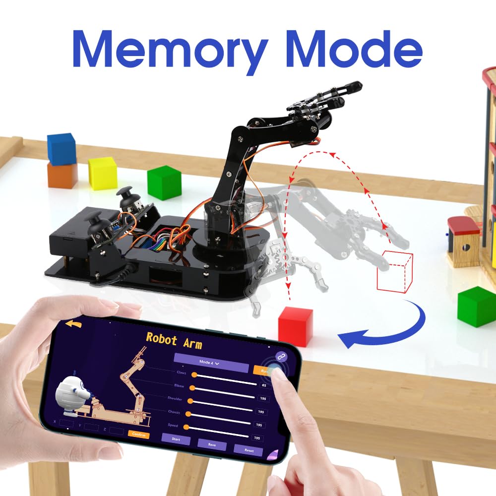 STEM Robotics Science Kits for Adults, ESP8266 Spider Robot Building Kit, App Remote Control, Walking Crawling Fun Educational Toy for 12 + Year Old Boys, Girls, Teens, Adults Unique Gifts
