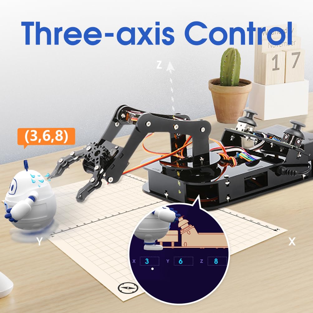 STEM Robotics Science Kits for Adults, ESP8266 Spider Robot Building Kit, App Remote Control, Walking Crawling Fun Educational Toy for 12 + Year Old Boys, Girls, Teens, Adults Unique Gifts