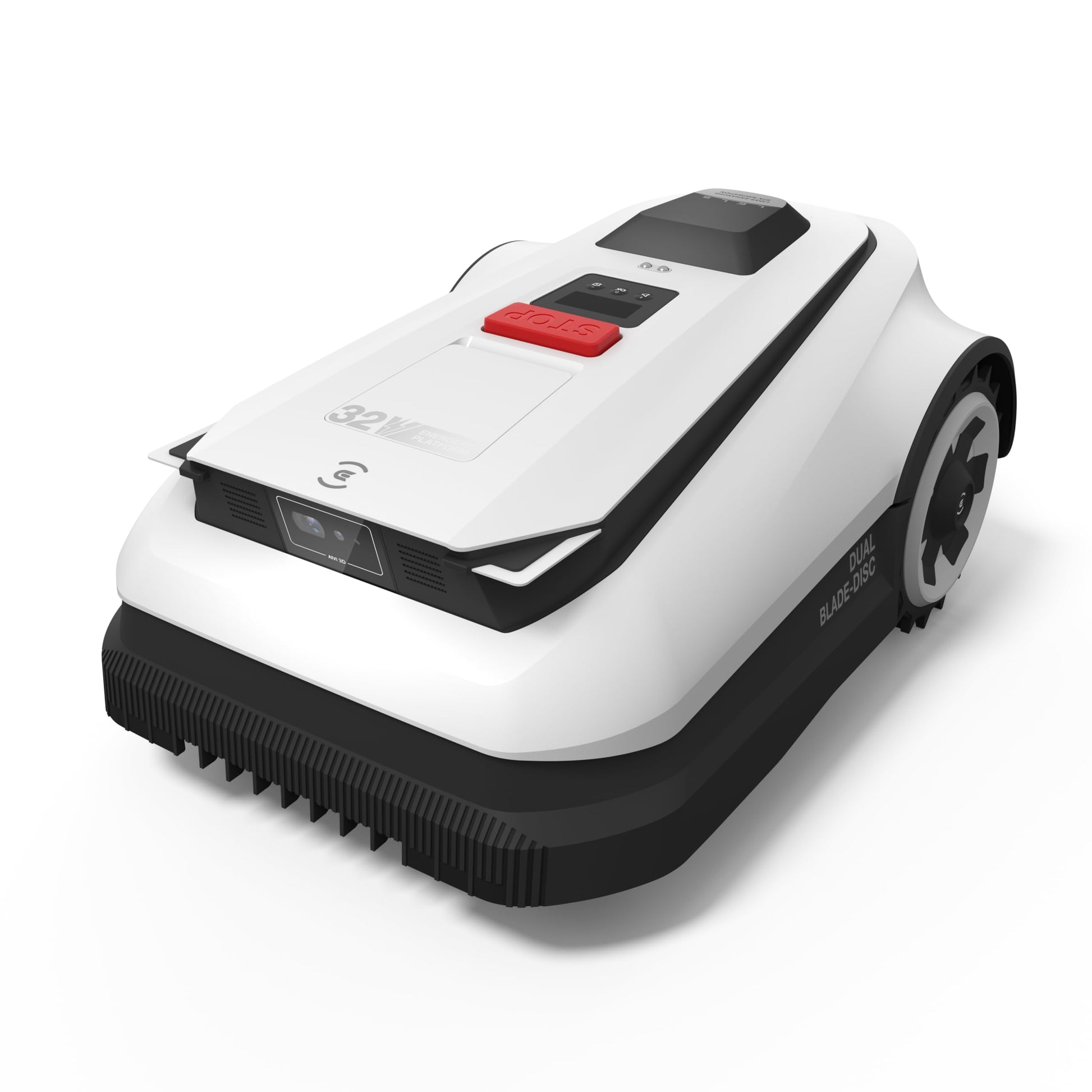ECOVACS Goat O1000 RTK Robot Lawn Mower, Perimeter Wire Free Vision Robotic Lawnmower for 1/4 Acres Lawn, Automated Mapping, APP Control, 3D Obstacle Avoidance, Zero-Edge Cutting