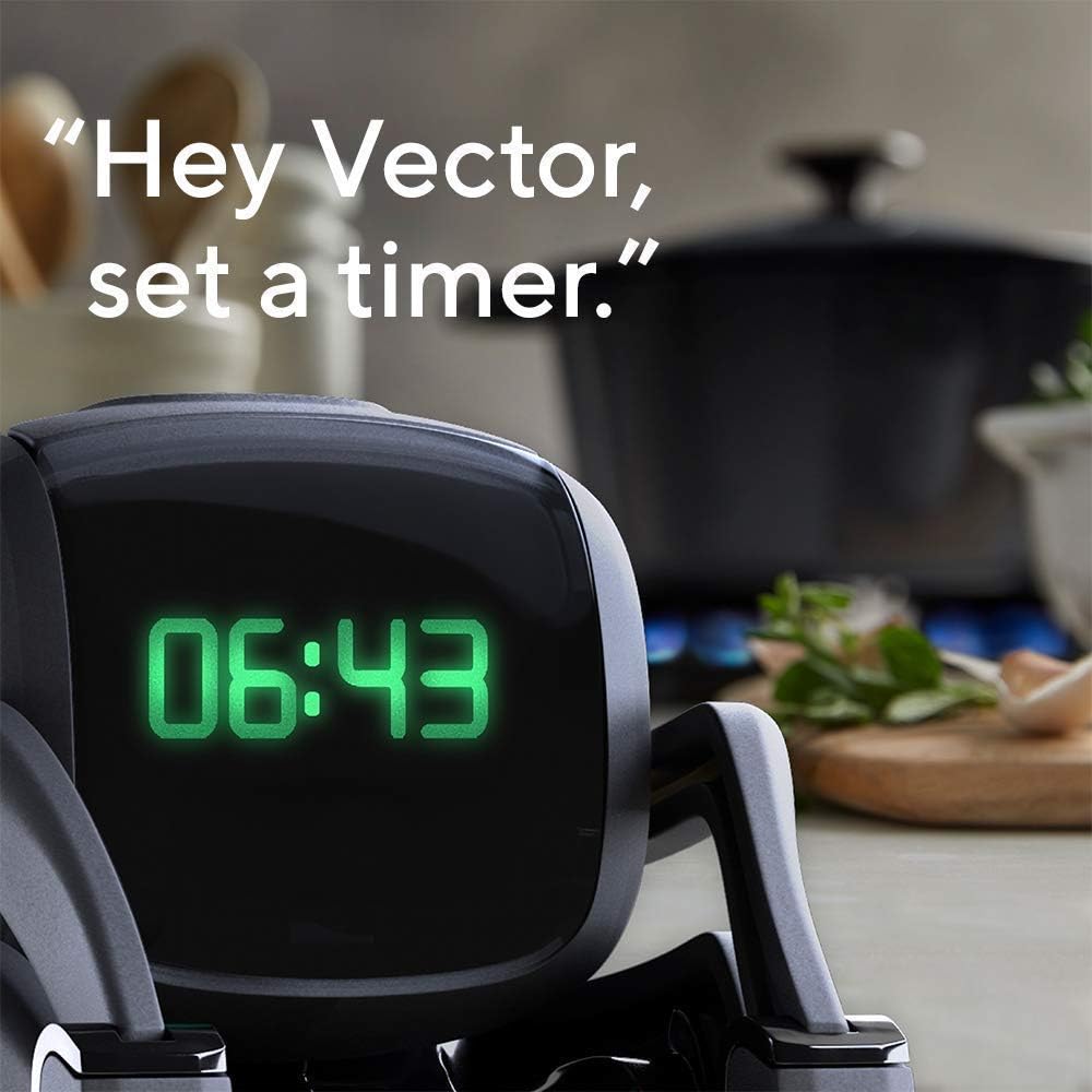 Vector Robot by Anki, A Home Robot Who Hangs Out & Helps Out For facial recognition, With Amazon Alexa Built-In For 5-99 Years