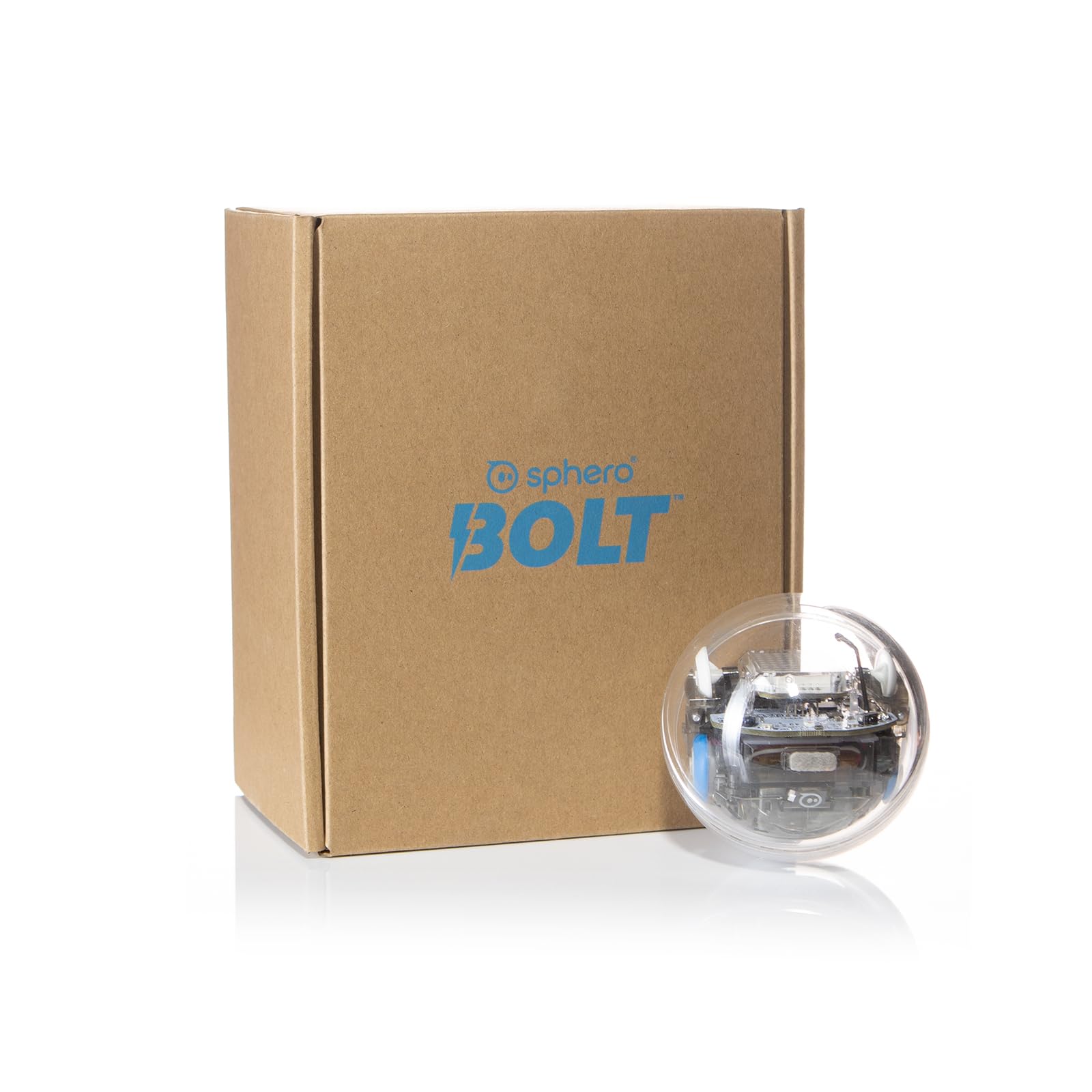 Sphero Bolt - Coding Robot Ball - Beginner to Advanced Programming - Ages 8+ - Learn to Code 3 Ways: Draw, Blocks, Javascript - Programmable Sensors - LED Matrix - Durable and Waterproof Design