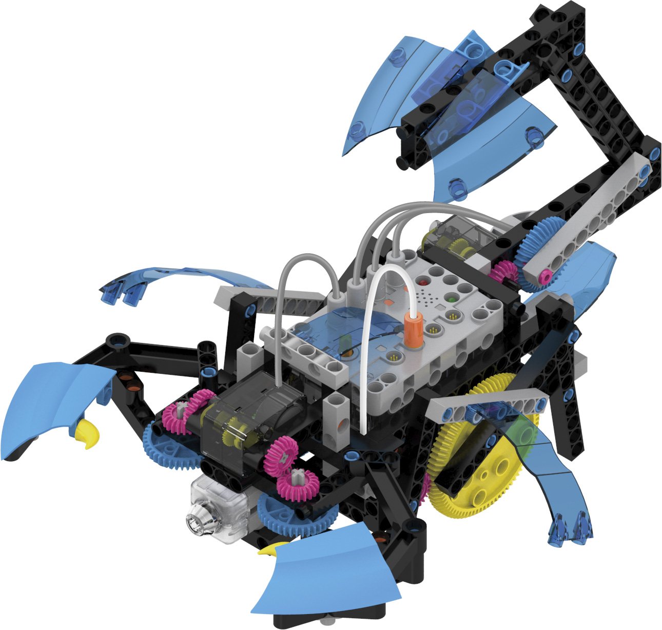 Thames & Kosmos Robotics Workshop with Micro:Bit STEM Experiment Kit, Creative, Educational Coding & Programming Curriculum for Home & School Use, Utilizes MakeCode App to Learn Python, Javascript