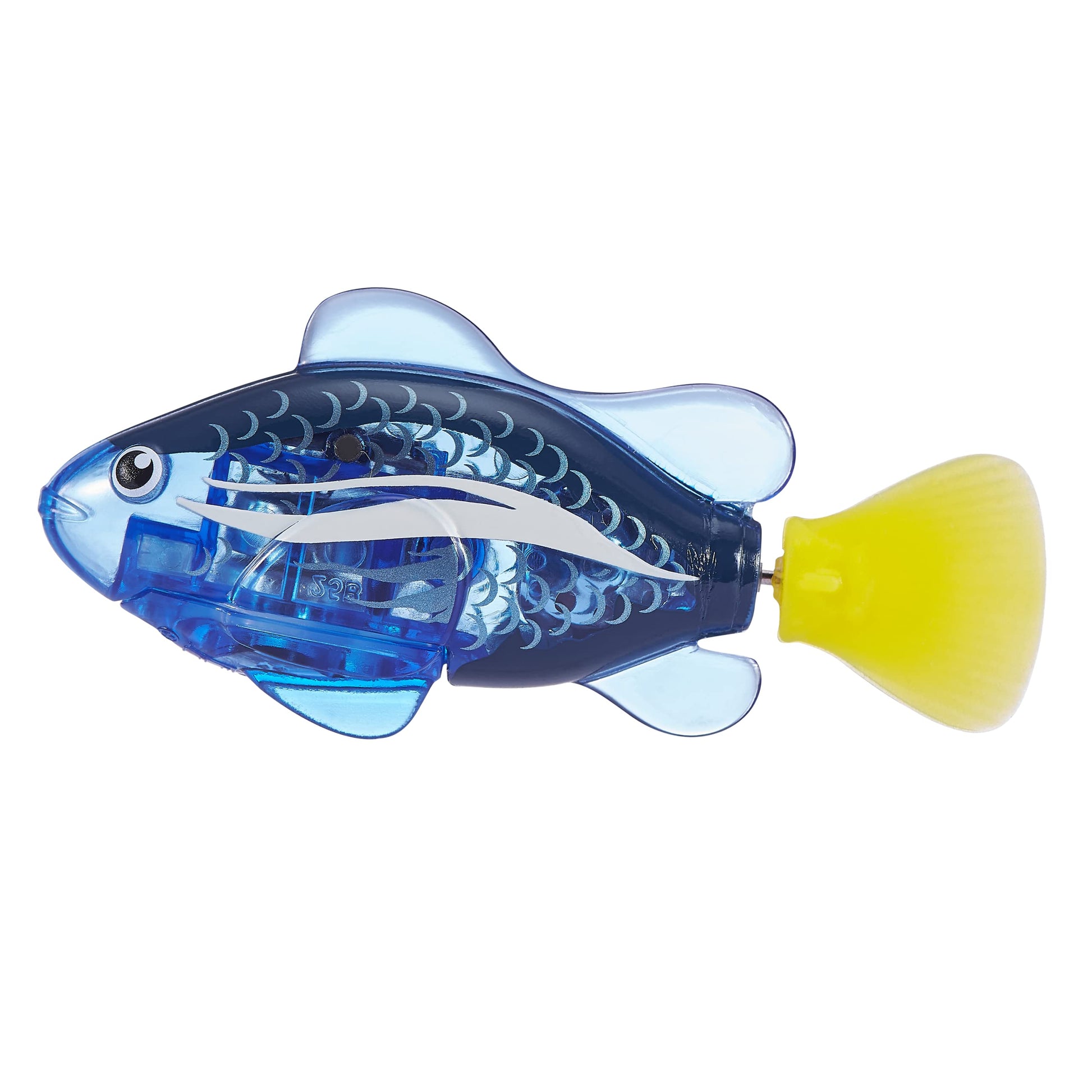 Robo Alive Robo Fish Robotic Swimming Fish (Teal + Orange) by ZURU Water Activated, Changes Color, Comes with Batteries, Amazon Exclusive (2 Pack) Series 3