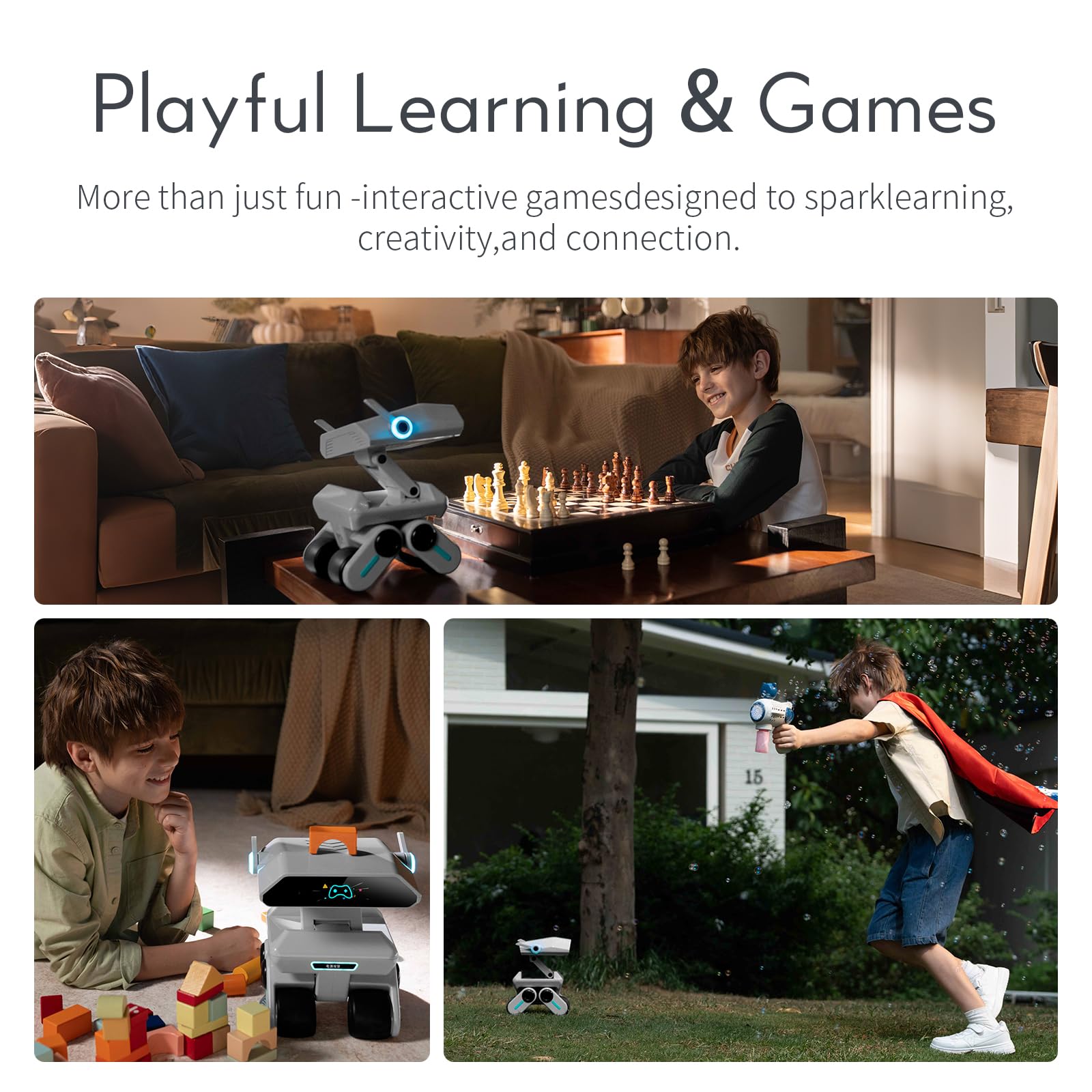 X-Origin YONBO AI Companion Robot with Emotion Detection, Smart Environment Recognition, Interruptible Conversations, ChatGPT Assistant, Family Recognition, Long-Term Memory, Rich Expressions