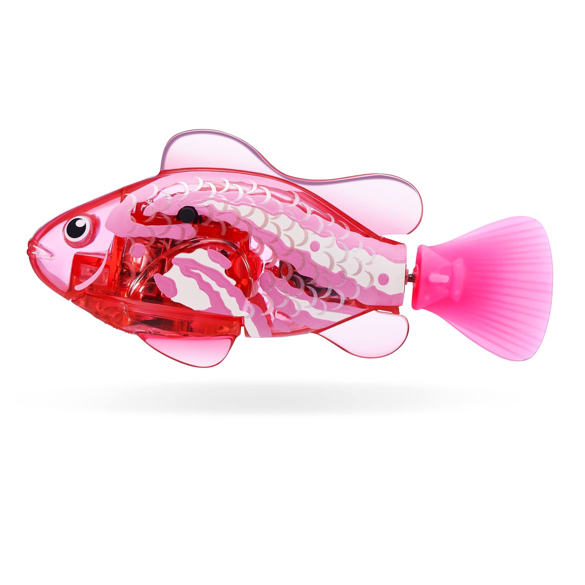 Robo Alive Robo Fish Robotic Swimming Fish (Teal + Orange) by ZURU Water Activated, Changes Color, Comes with Batteries, Amazon Exclusive (2 Pack) Series 3