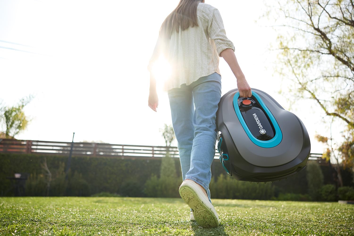 GARDENA 15301, All New - 2025 SILENO Flex - Engineered in Germany for The Most challenging lawns. Height 1" - 4" cuts Through All Grass Types with Ease.