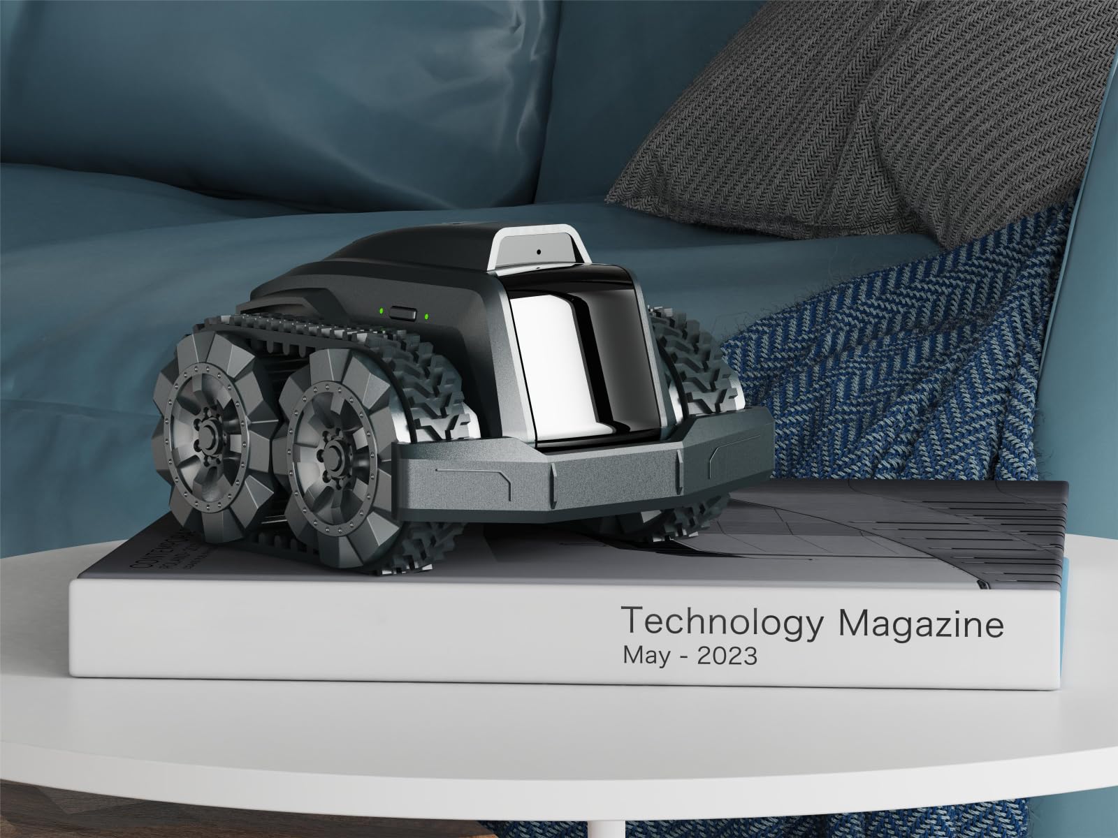 Moorebot Scout Model E - Versatile Mobile Camera Robot, Waterproof, Indoor, and Outdoor, for Monitoring, Inspection and Robot Hobbyists