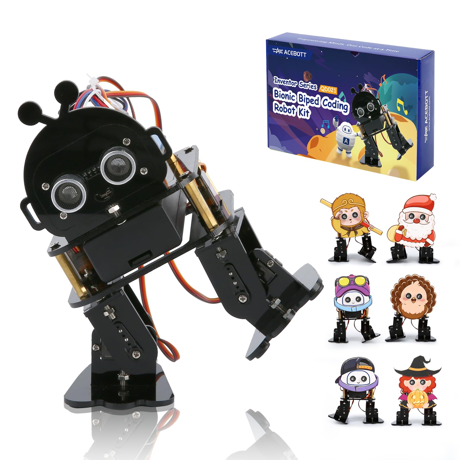 STEM Robotics Science Kits for Adults, ESP8266 Spider Robot Building Kit, App Remote Control, Walking Crawling Fun Educational Toy for 12 + Year Old Boys, Girls, Teens, Adults Unique Gifts