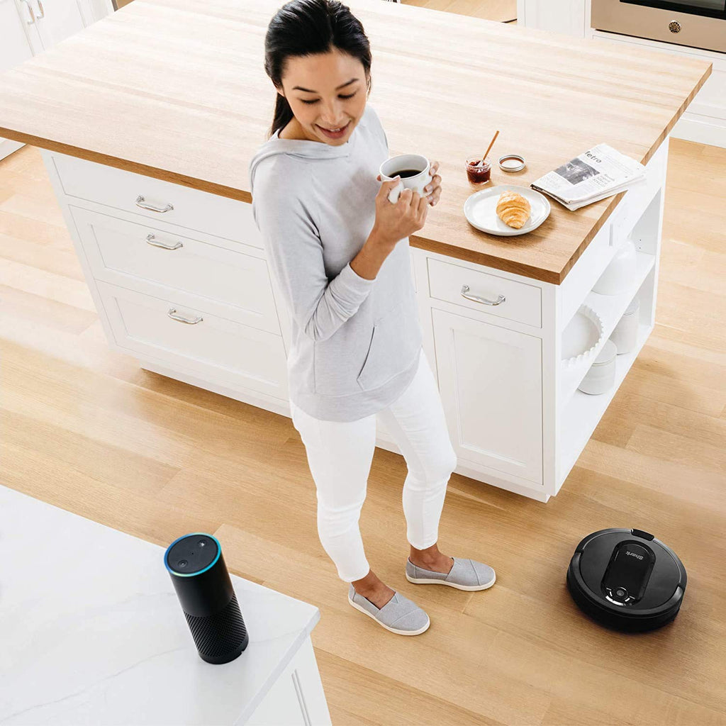 Shark AI Ultra Voice Control Robot Vacuum with Matrix Clean Navigation, Home Mapping, 60-Day Capacity, XL Self-Empty Base for Homes with Pets, Carpet & Hard Floors, Cool Grey