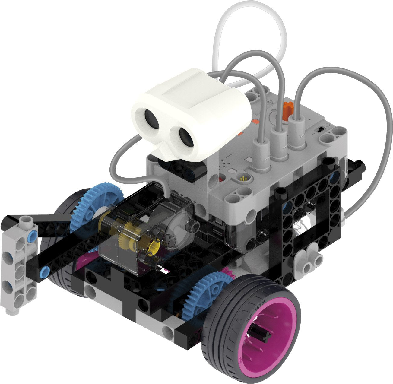 Thames & Kosmos Robotics Workshop with Micro:Bit STEM Experiment Kit, Creative, Educational Coding & Programming Curriculum for Home & School Use, Utilizes MakeCode App to Learn Python, Javascript