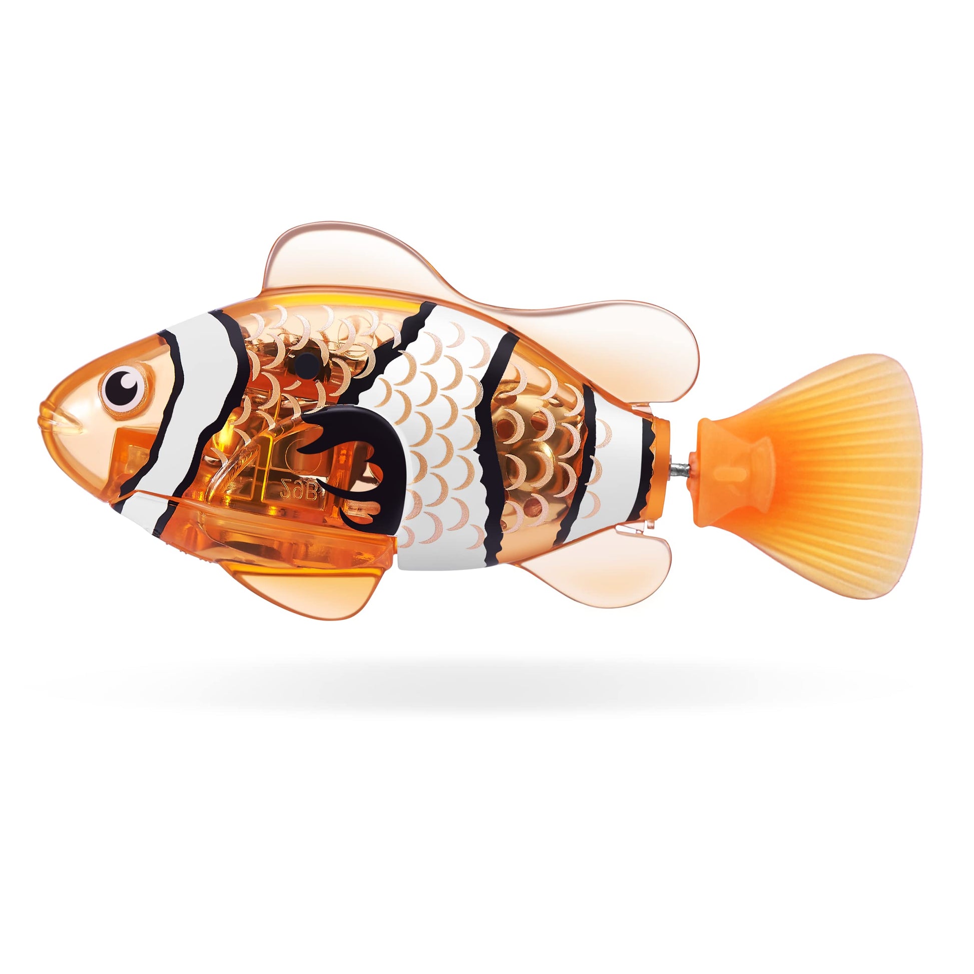 Robo Alive Robo Fish Robotic Swimming Fish (Teal + Orange) by ZURU Water Activated, Changes Color, Comes with Batteries, Amazon Exclusive (2 Pack) Series 3