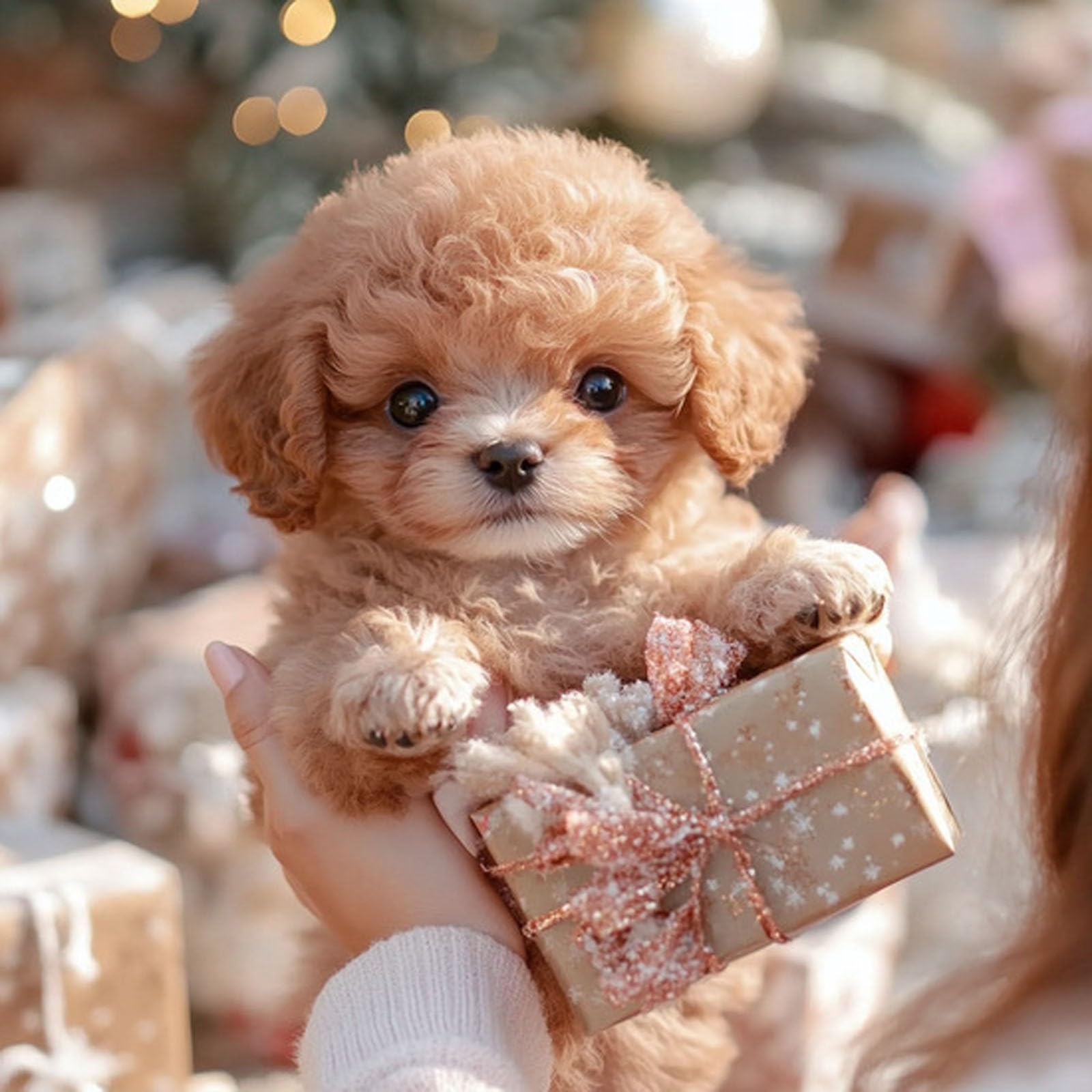 2025 New Robot Dog, Robotic Puppy Toys, Realistic Smart Cotton Plush Toy Dog for Adults That Acts Like a Real Puppies Walking Barking Tail Wagging Interactive Companion (Dog B)