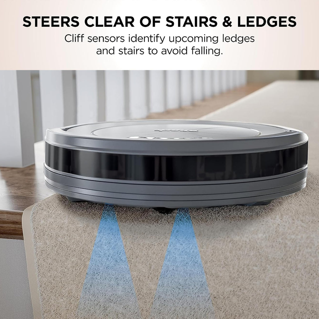 Shark AI Ultra Voice Control Robot Vacuum with Matrix Clean Navigation, Home Mapping, 60-Day Capacity, XL Self-Empty Base for Homes with Pets, Carpet & Hard Floors, Cool Grey