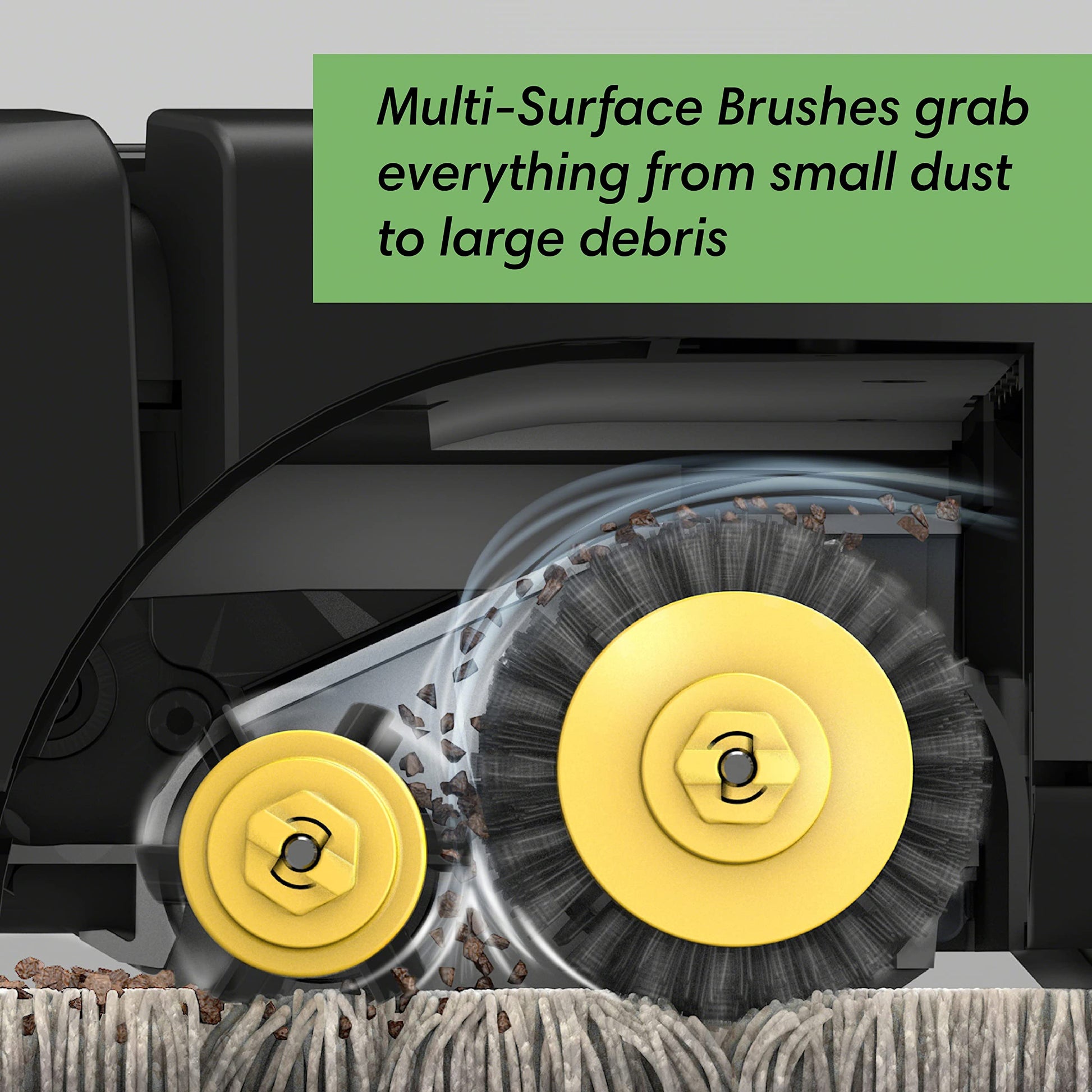 iRobot Roomba Robot Vacuum and Mop Combo (Y0140) - Vacuums & mops, Easy to use, Power-Lifting Suction, Multi-Surface Floors, Smart Navigation, Cleans in Neat Rows, Self-Charging, Bagless, Space-Saving