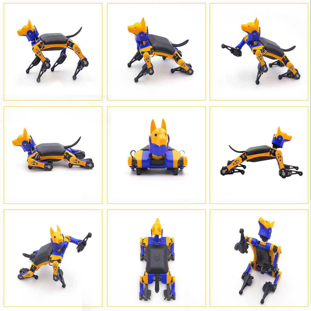 Robot Dog Bittle X (Construction) | Robotics Kit | App & Voice Control Smart Robot | Programmable Open Source Coding Robot Kit | STEM & Robotics Education for Teens, Coders, Geeks, & Students