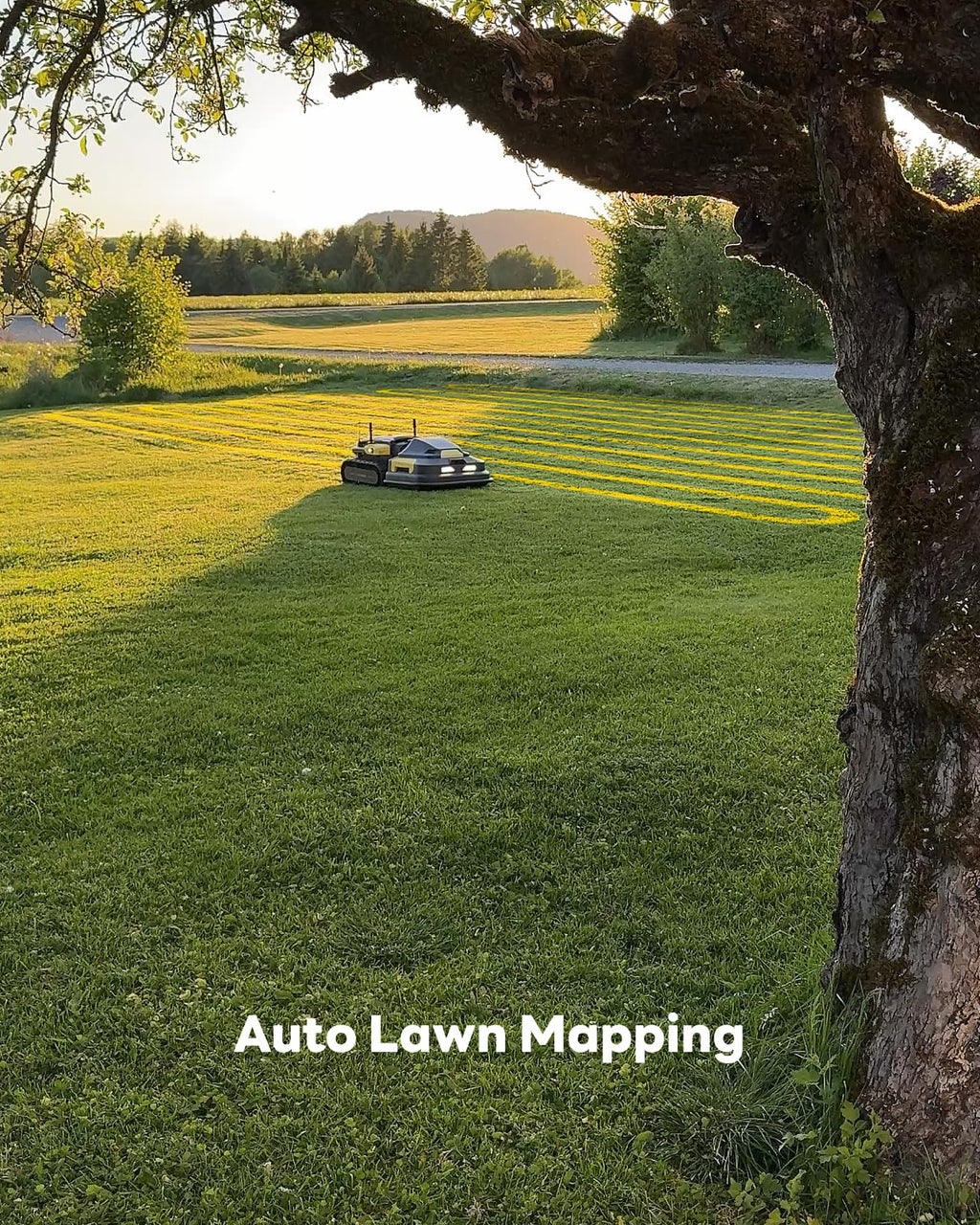 YARBO Robot Lawn Mower, Remote Control Robotic Lawnmower for Large Yard Up to 6 Acres, 70% Steep Slopes, AI Multi-Zone Mapping, RTK GPS, Modular Design, Perimeter Wire Free