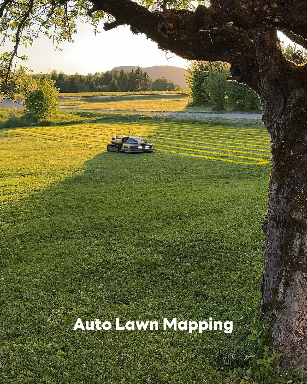 YARBO Robot Lawn Mower, Remote Control Robotic Lawnmower for Large Yard Up to 6 Acres, 70% Steep Slopes, AI Multi-Zone Mapping, RTK GPS, Modular Design, Perimeter Wire Free