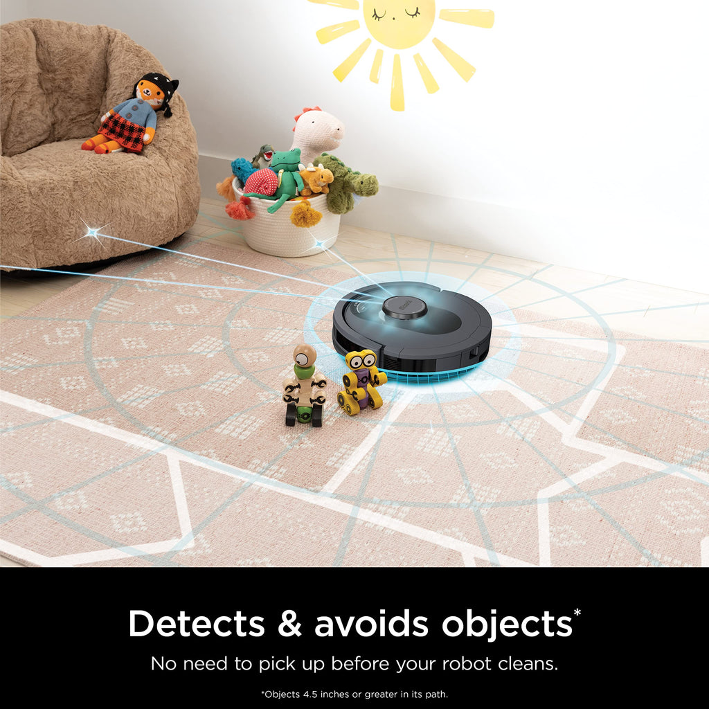 Shark AI Ultra Voice Control Robot Vacuum with Matrix Clean Navigation, Home Mapping, 60-Day Capacity, XL Self-Empty Base for Homes with Pets, Carpet & Hard Floors, Cool Grey