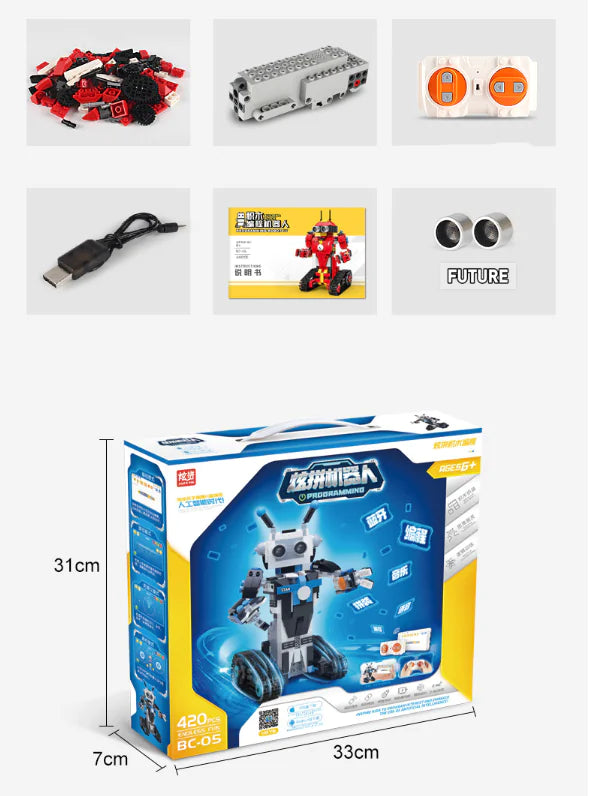 Smart Programming Building Block Robot Educational Toy