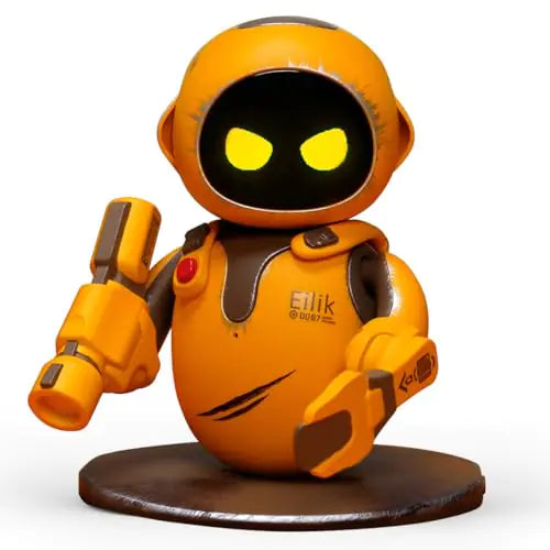 ENERGIZE LAB Eilik DQ - Touch Interactive Toys Cute Robot Pets with Abundant Emotions. Idle Animations&Exclusive Mini-Games Unique Gift for Girls & Boys. Support Update.(Special Version)